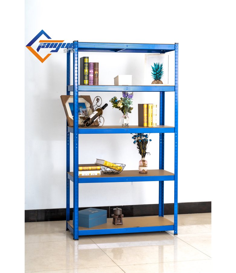 5-layer multi-purpose shelfves display racking 175 kg load-bearing shelf storage bolt-free shelf