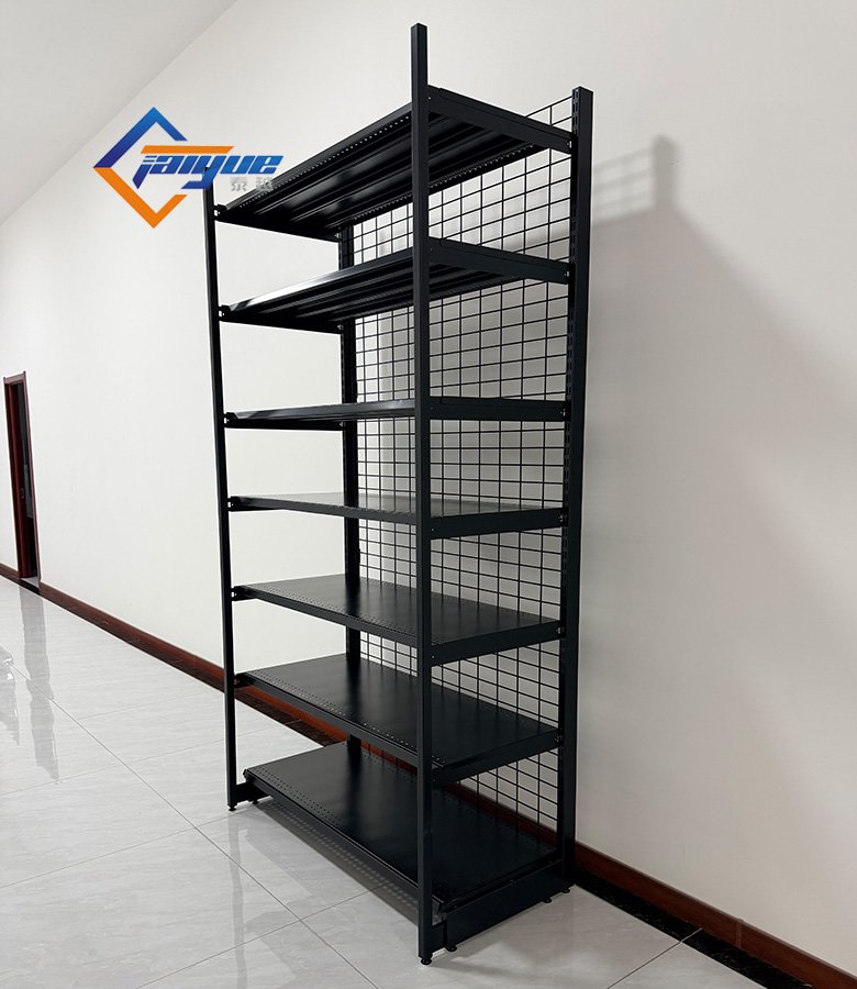 European Supermarket Shelving System Metal Retail Display Racks & Grocery Store Shelves