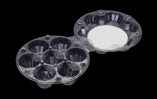 Plastic 7 Eggs Packers