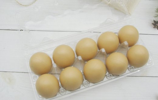 Plastic 10 Eggs Packers