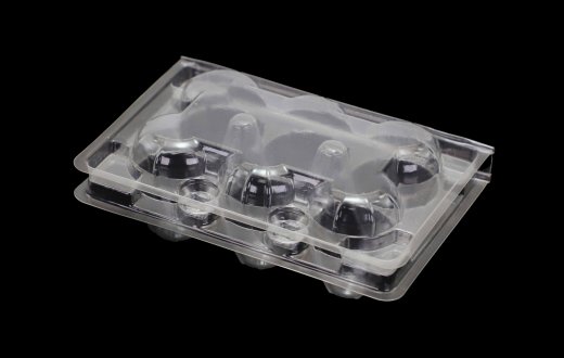 Plastic 6 Quail Eggs Packers
