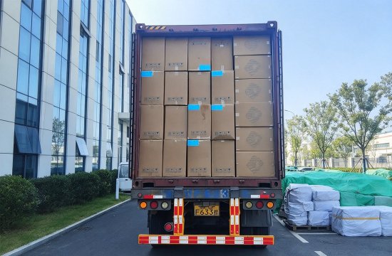 Plastic mushroom tray export to Canada each month 10 containers.