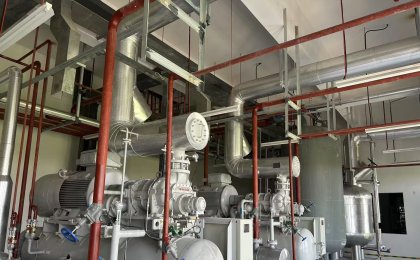 Construction of large-scale cold chain logistics cold storage facilities