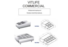 Trouble Shooting Manual-refrigerated topping unit