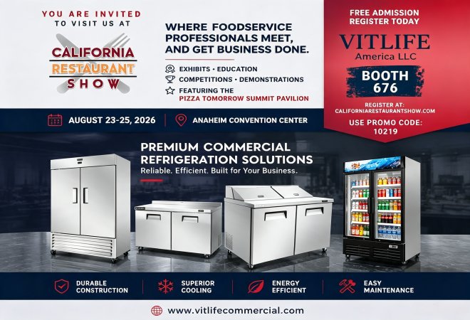 VITLIFE | California Restaurant Show 2026