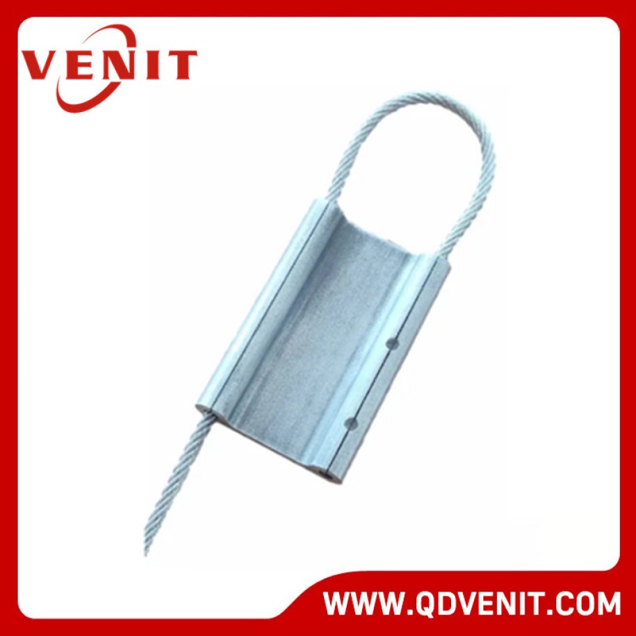 Aluminium Certification Label with 3MM Electric Galvanized Wire Rope