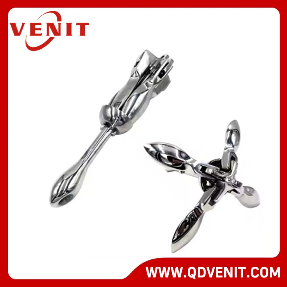 Stainless Steel Folding Grapnel Anchor