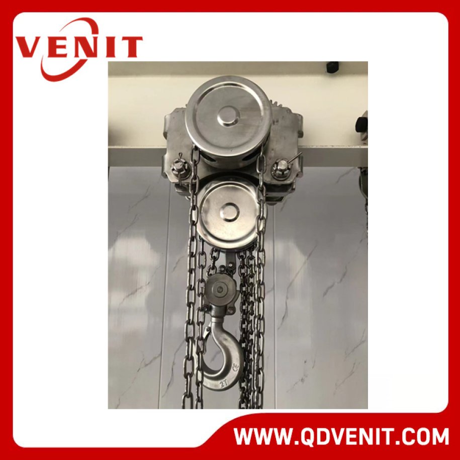 Stainless Steel 304 HSS-ZHC Low Headroom Chain Block