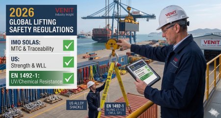 Navigating the 2026 Global Lifting Safety Regulations: A Critical Update for Rigging Importers | VENIT Industry Insight