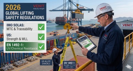 Navigating the 2026 Global Lifting Safety Regulations: A Critical Update for Rigging Importers | VENIT Industry Insight