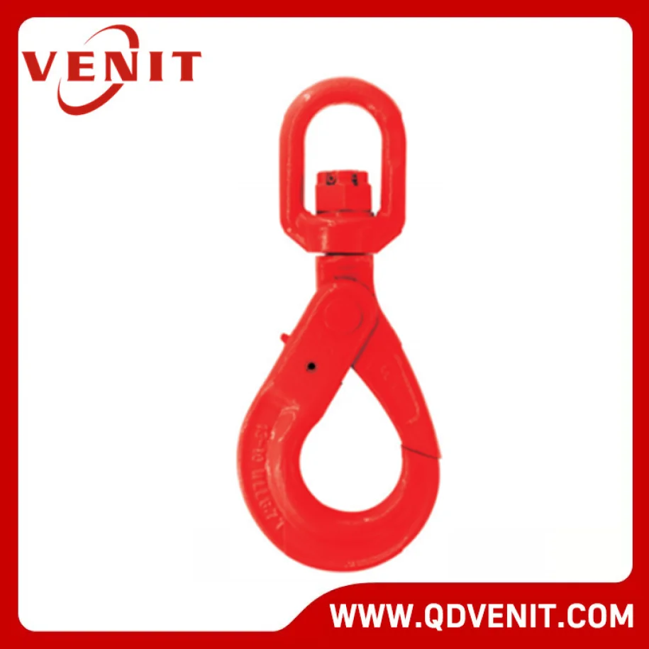 VNT767 G80 European Type Swivel Self-Locking Hook