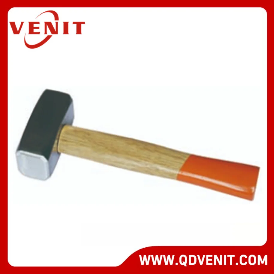 JLG007 German Type Stoning Hammer with Wooden Handle