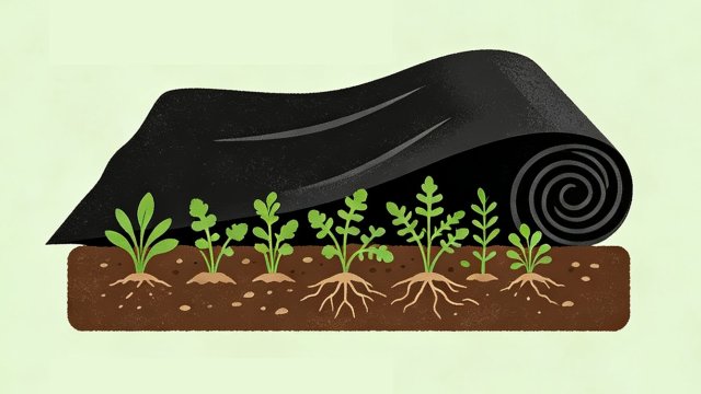 Eco-Friendly Weed Control: Applications of Black Non-woven Fabric in Ground Cover