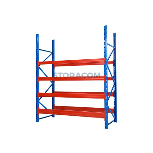 Heavy duty beam rack