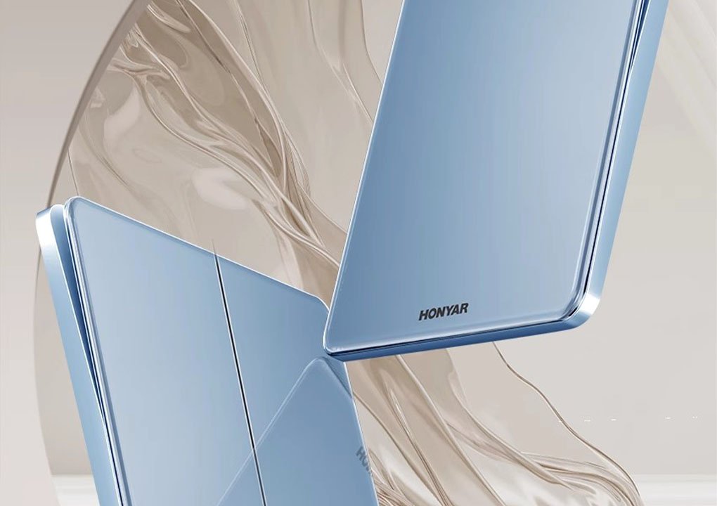 Hongyan switch socket panel ultra-thin glass panel porous