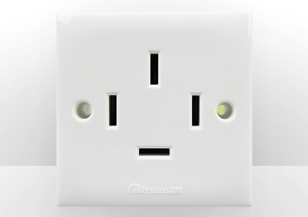 Feidiao four plugs three phase four wire