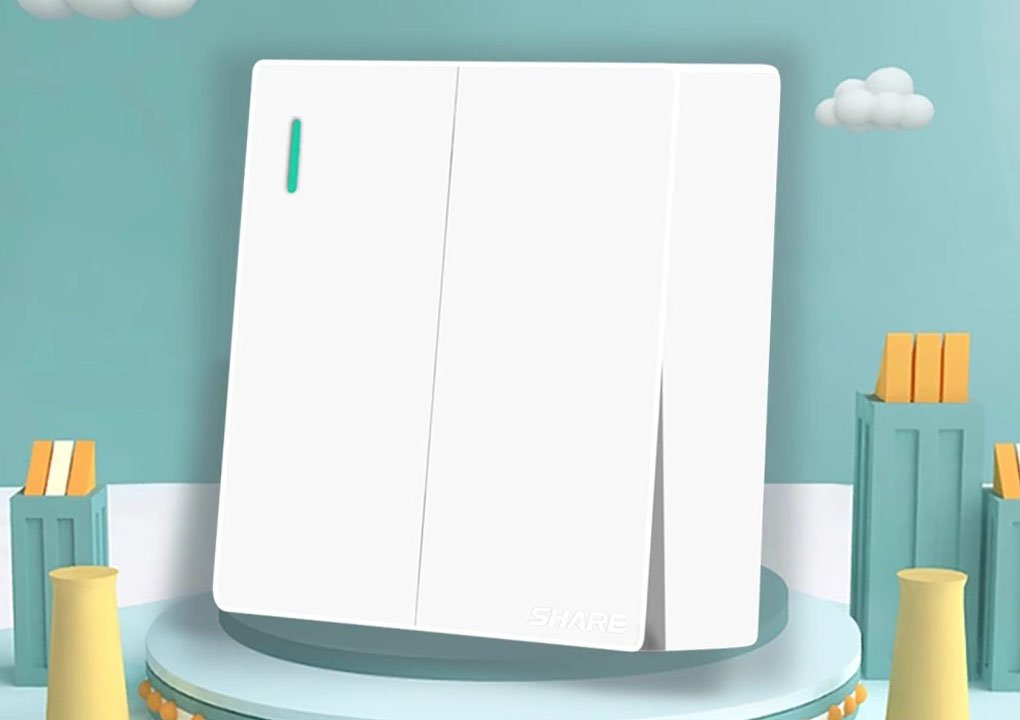 SHARE surface mounted F5 series large panel surface mounted switch panel