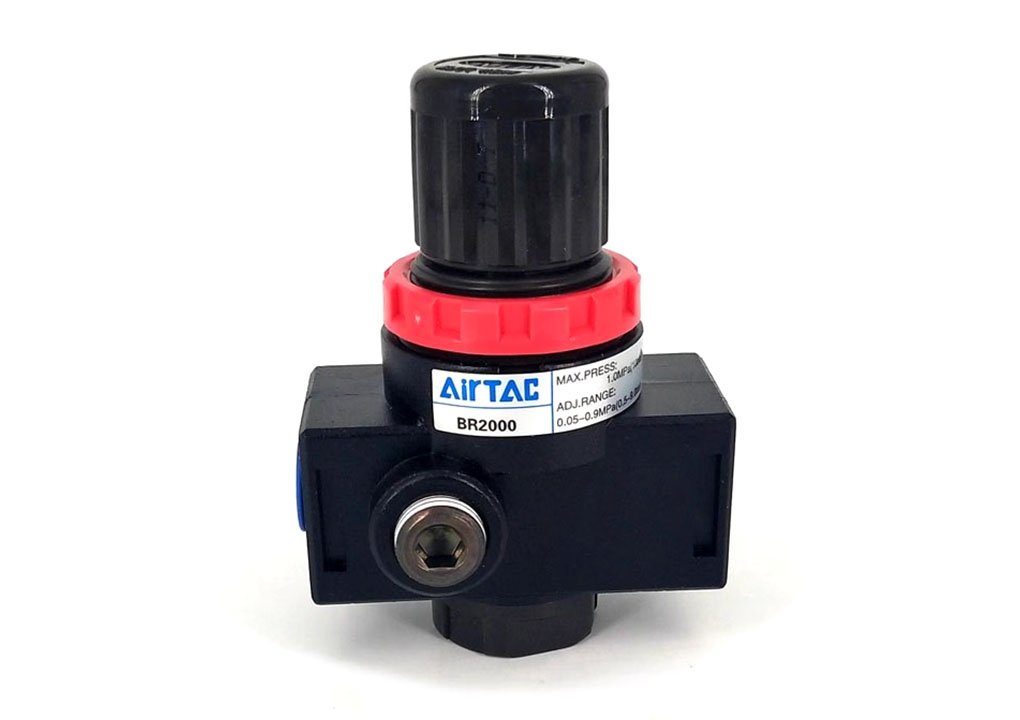 Original Airtac air source pressure reducing valve pressure gauge BR20001
