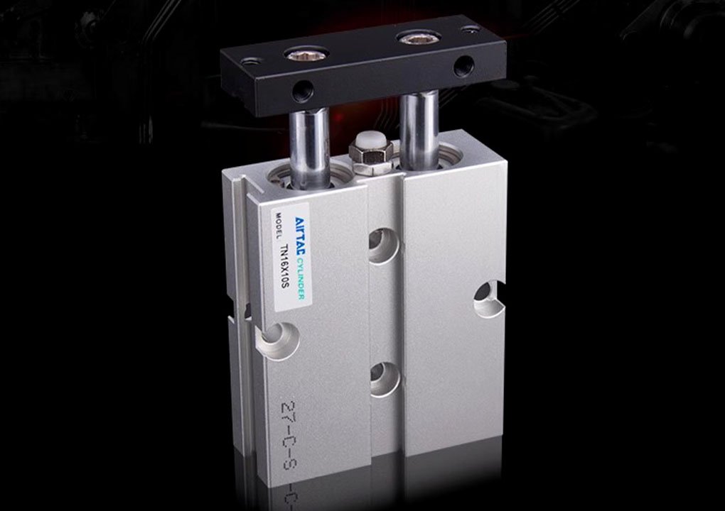 AirTac double-shaft double-guide rod cylinder TN10