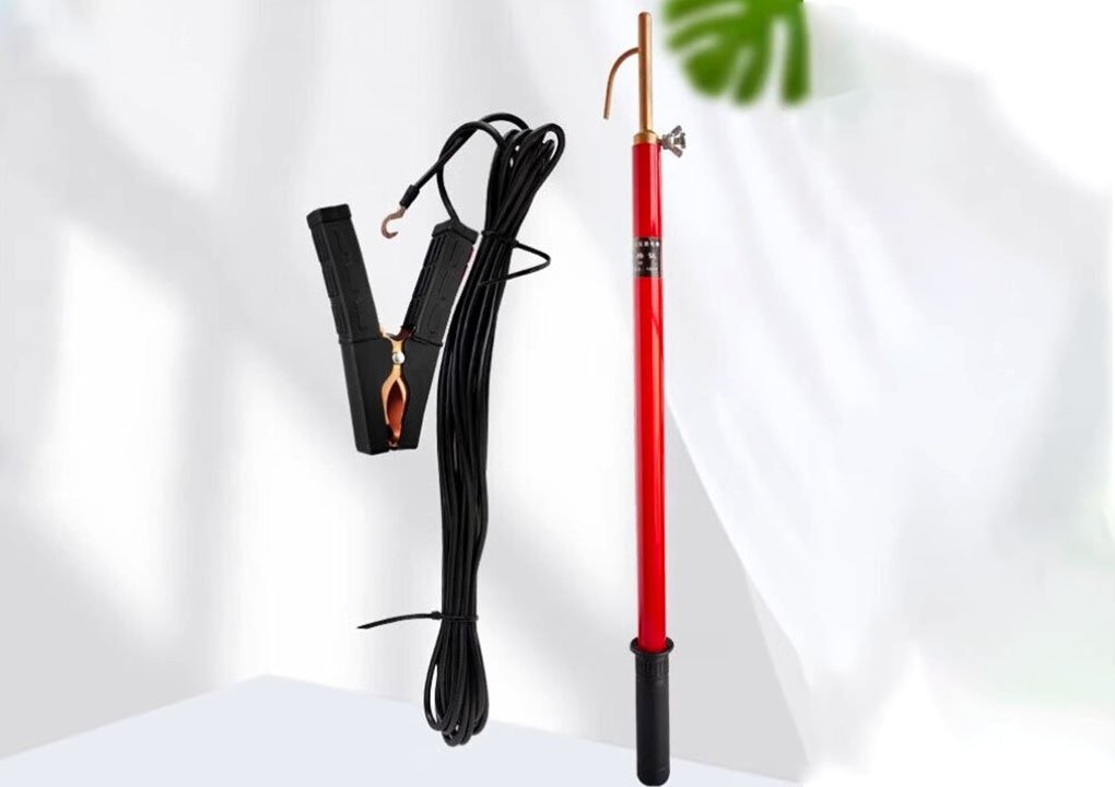 High voltage discharge rod Telescopic high voltage discharge rod