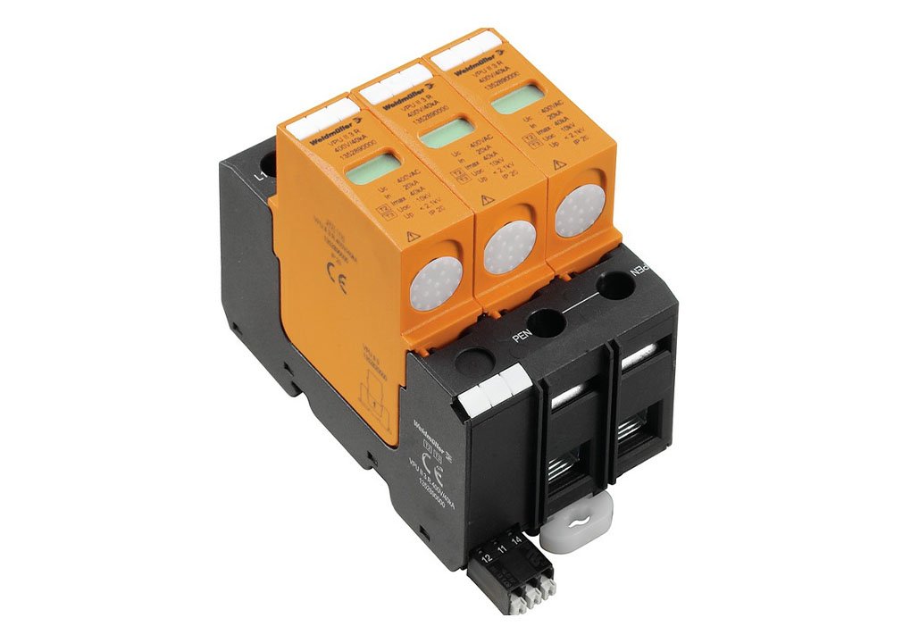 Weidmuller Surge Protector VPU AC I 3 480