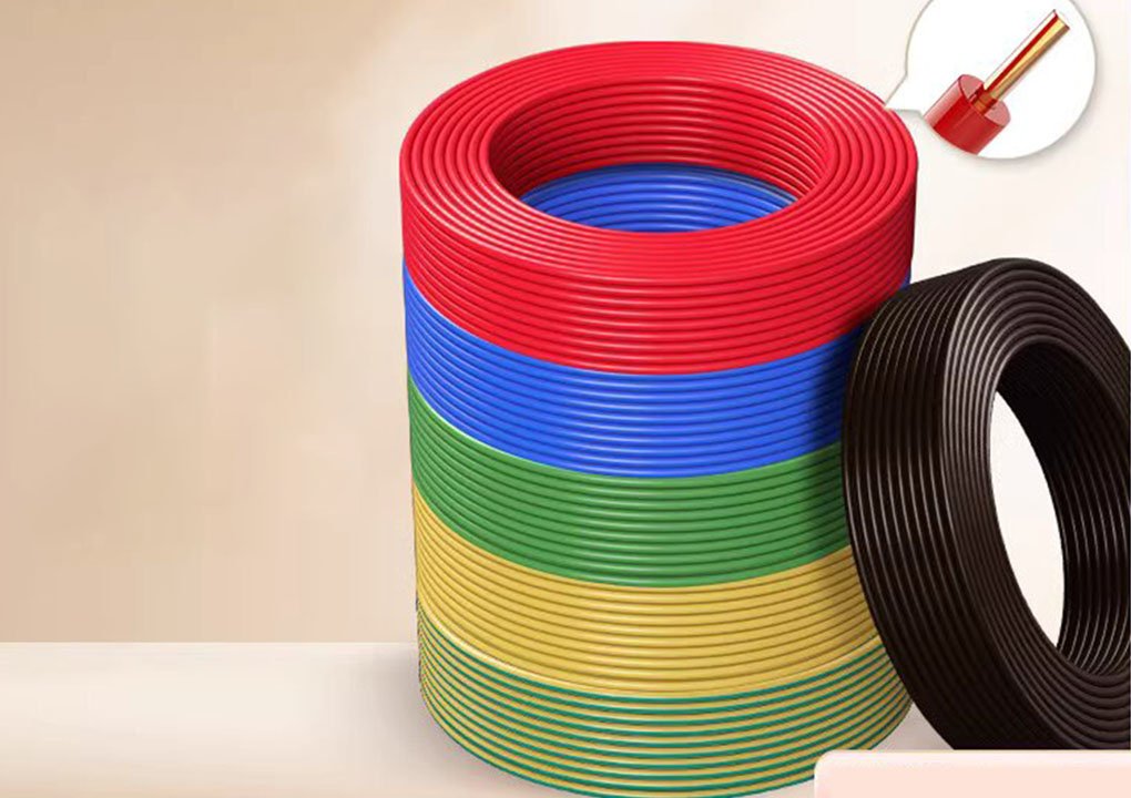 Delixi official flame retardant wire bv single core hard wire