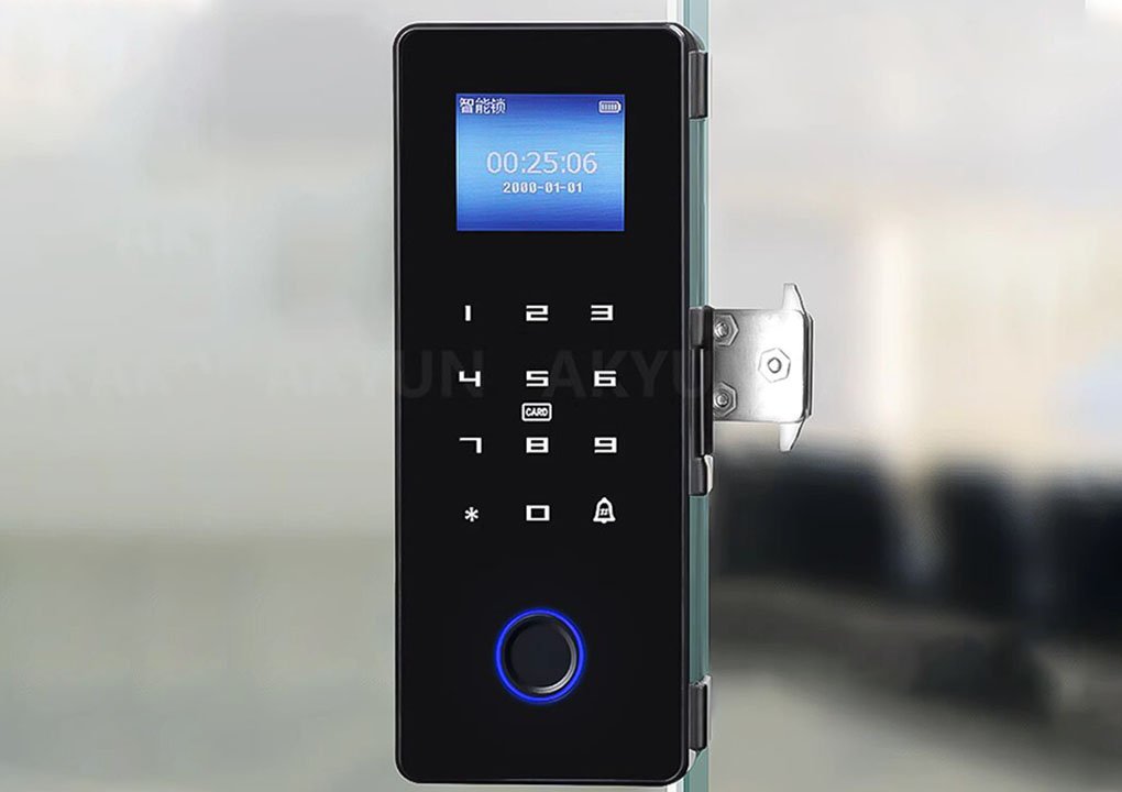 Anke Glass Door Smart Fingerprint Lock