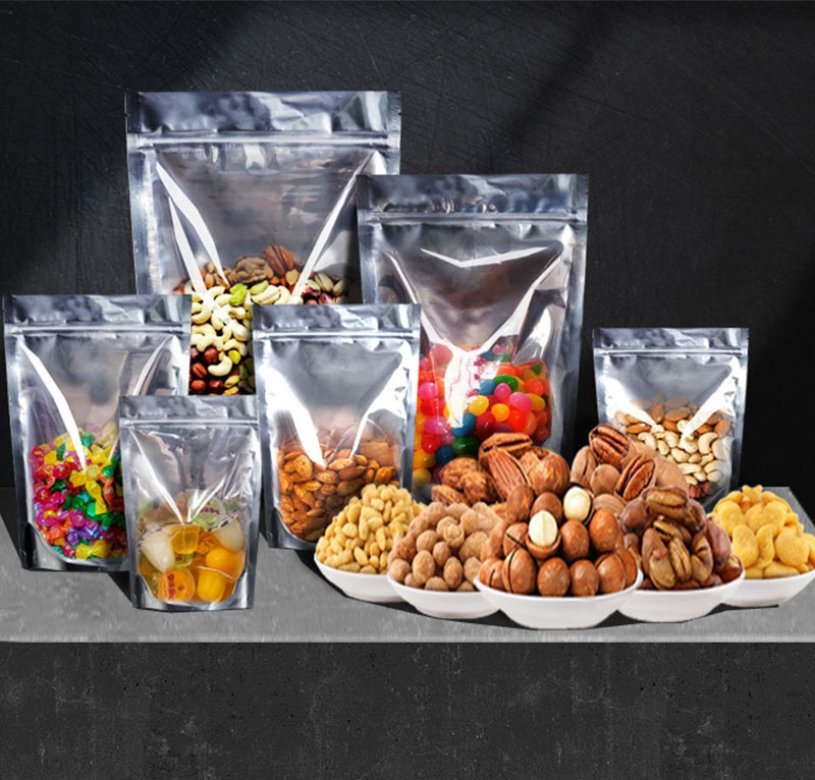 Yin Yang Aluminized Bag - One Side Transparent Bag