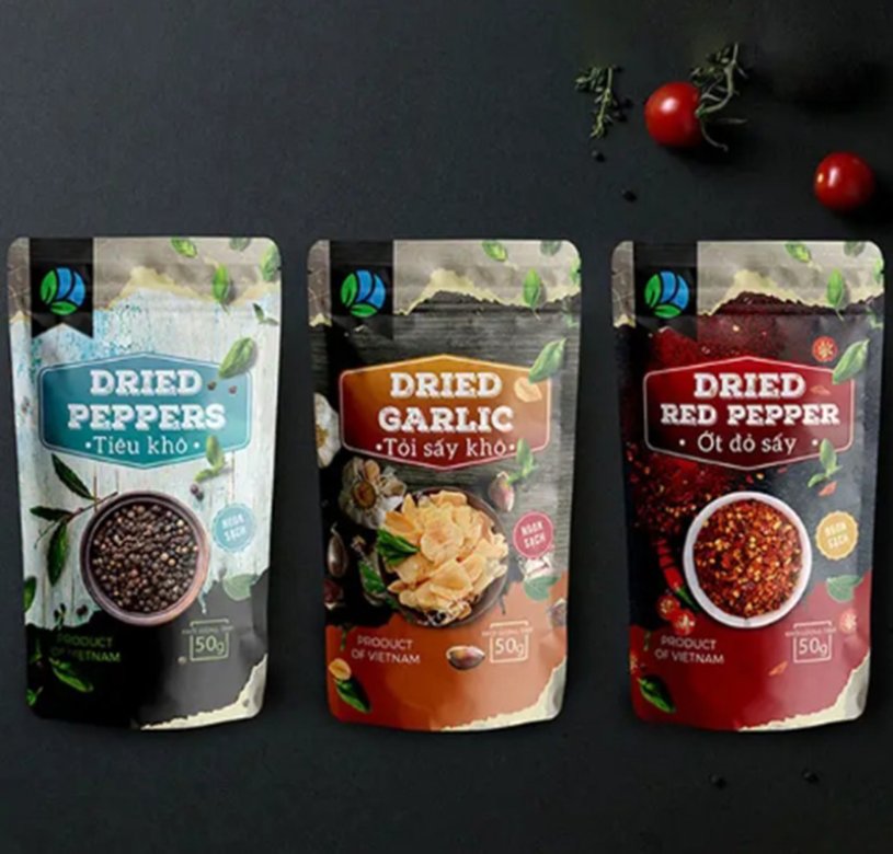 Vacuum packaging bags for various fresh and cooked meats