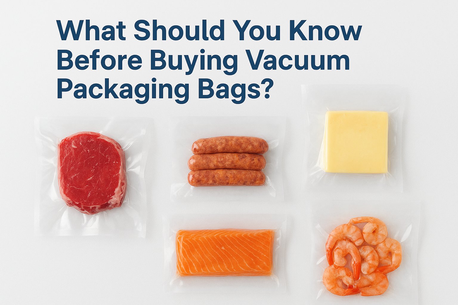 What Should You Know Before Buying Vacuum Packaging Bags?