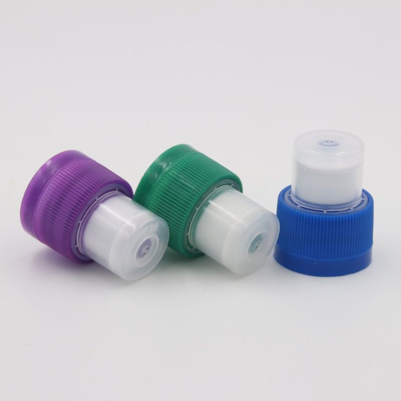 Plastic sport water bottle caps with various color design for sale