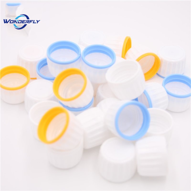 28mm coloful plastic water/soda bottle caps for sale