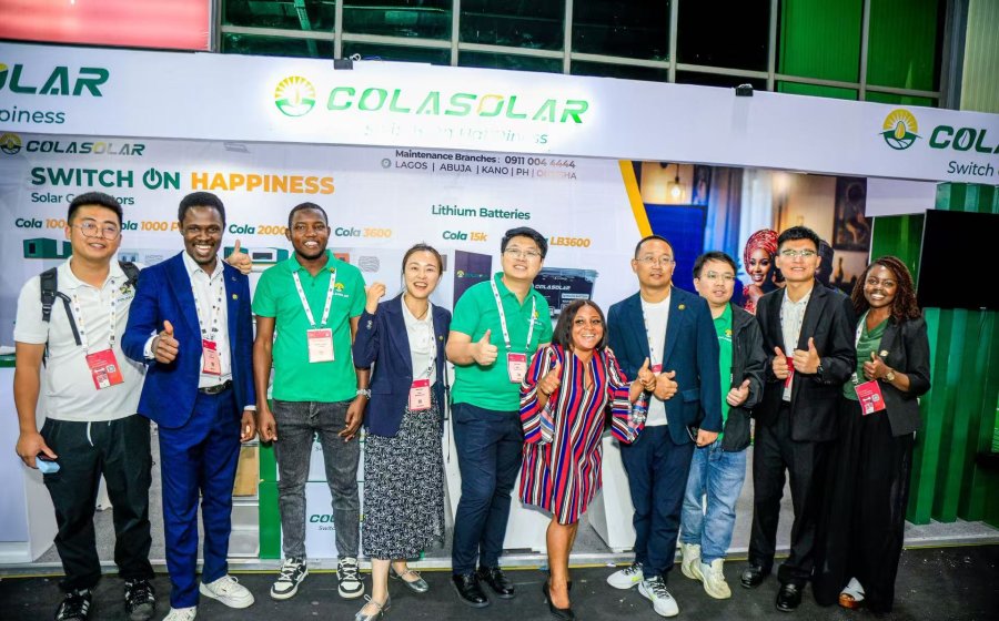 Cola Solar Shines at Nigeria Energy Exhibition & Conference 2025, Showcasing Innovative Clean Energy Solutions for West African Market  
