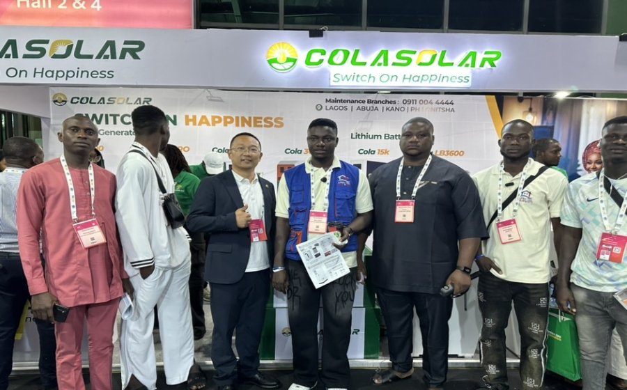 COLASOLAR Shines at Nigeria Energy Exhibition & Conference 2025, Showcasing Innovative Clean Energy Solutions for West African Market  