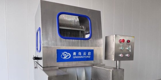 The Saline Injection Machine ordered by the Thai customer has been produced.