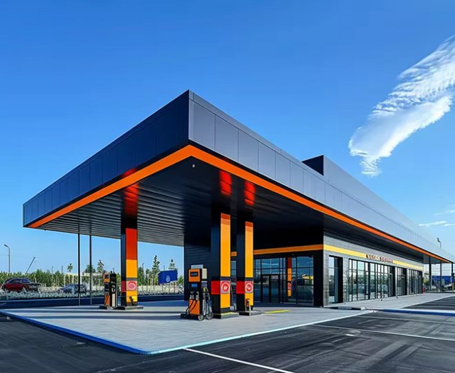 Posto de abastecimento de combustível