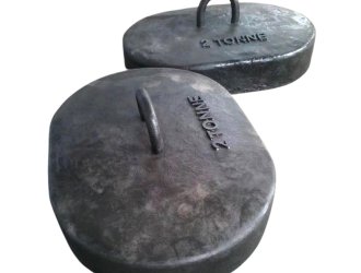 Cast Iron Mooring Sinker Marine Ballast Counterweight-sinostar marine equipment (7)