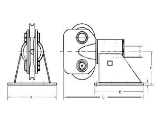 Swivel Head Anchor Fairlead Deck Fitting -sinostar marine equipment (6)