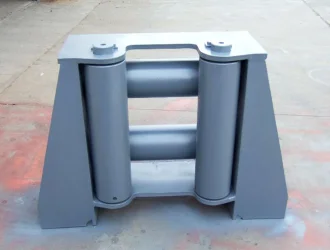 German Standard Four-Roller Fairlead Deck Fitting -sinostar marine equipment (2)