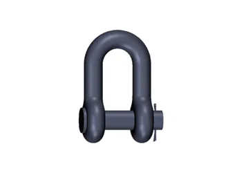 Cadena de anclaje de grillete de cerradura delantera  grillete de amarre para buques (1)