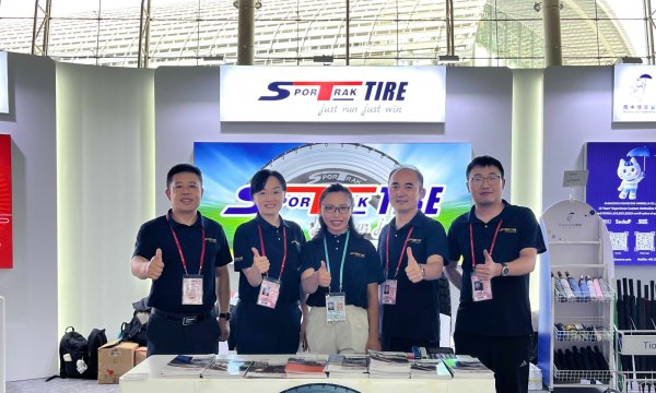 Sportrak Tire Company, as a partner of the 136th Canton Fair, made a wonderful debut