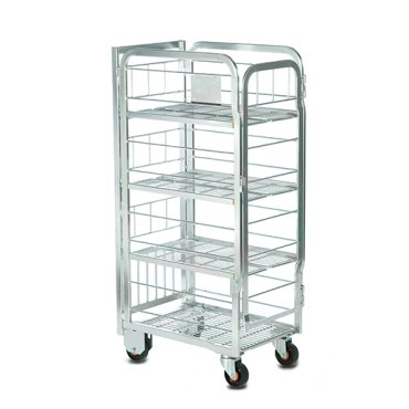 China Manufacturer Convenient Transport Milk Cart Trolley Cage