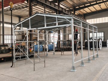 Prefabricated Steel Garage