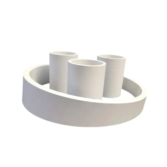 Alumina straight tube