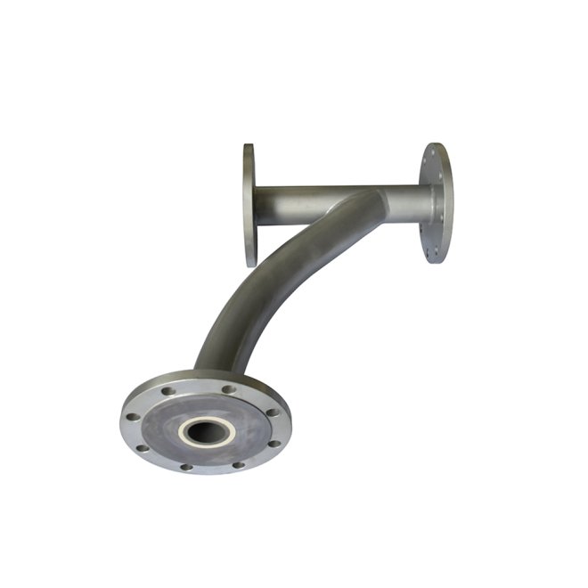 Silicon nitride lined composite pipeline