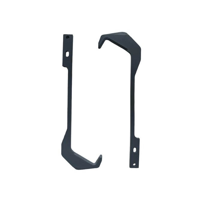 Silicon nitride hooks/aluminizing hooks