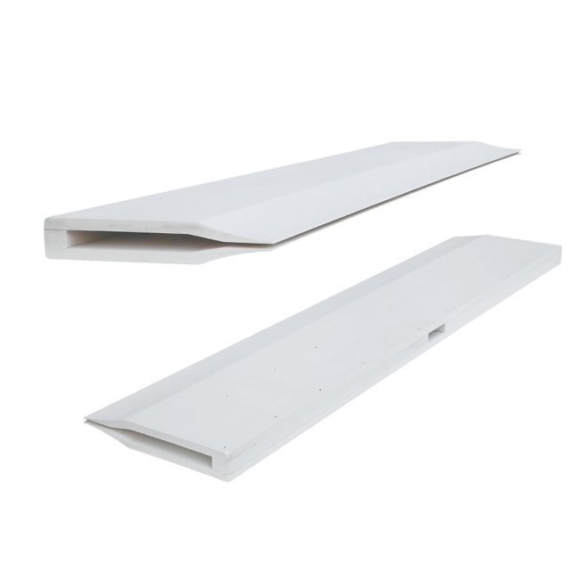 Aluminum silicate caster tip