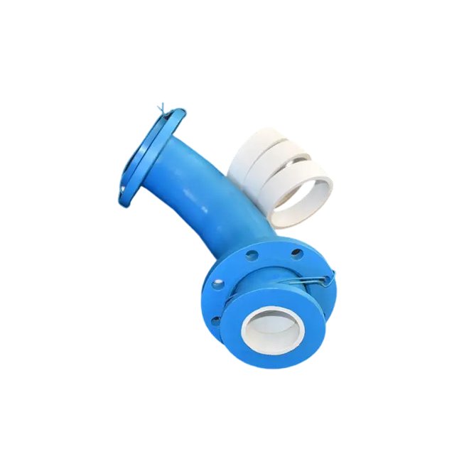 Alumina lined composite pipeline