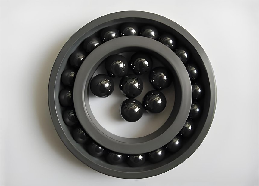 Ceramic bearing industry