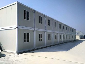 Factory Directly Wholesale Cheap 40ft and 20ft Flat PackContainer House Worker's Mobile Office Made of SteelSandwich Panel